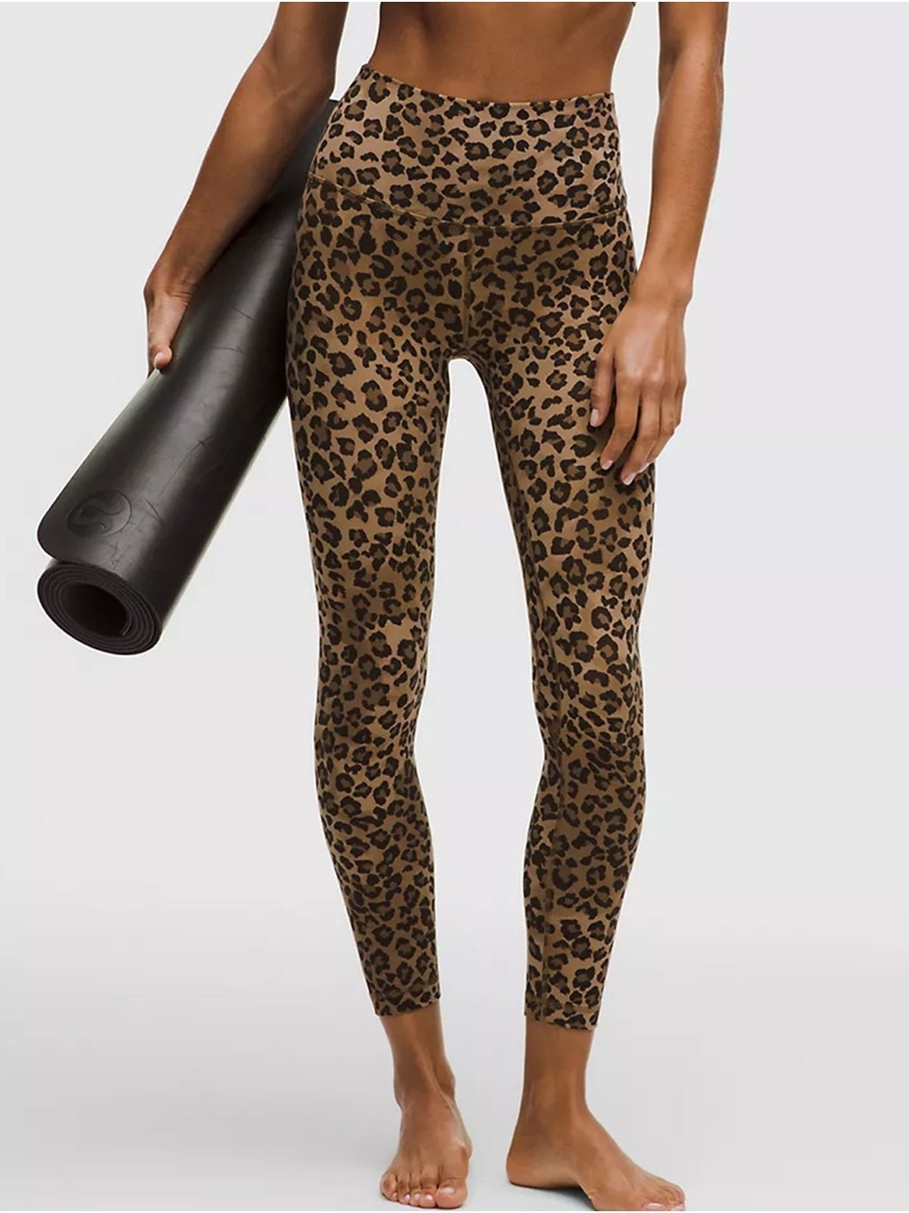 Lululemon Align HR Pant 25” Size 8 in True Leopard Multi